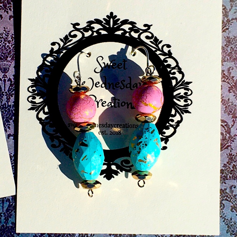 Fun Festive Drop Dangle Earrings